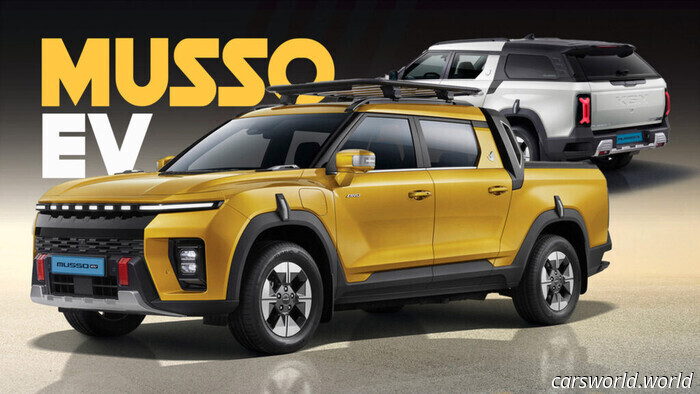 KGM Musso: Korea's First Electric Pickup Truck | Carscoops